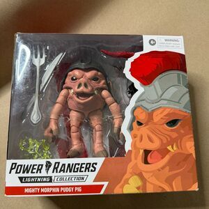 Power rangers mighty morphin pudgy pig figure